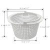 Pool Skimmer Basket - Anti-Clogging Filter | Handle Equipped Pool