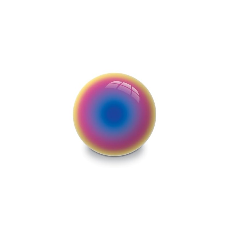 Mondo Pallone da Calcio Arcobaleno, 9 inch Pallone da Spiaggia,