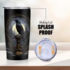 Crow Gifts 20 oz Tumbler, Raven Stainless Steel Insulated Water