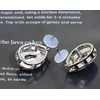 Penta Angel Clear Piercing Disc 50Pcs Plastic Disc Stabilizer Pads
