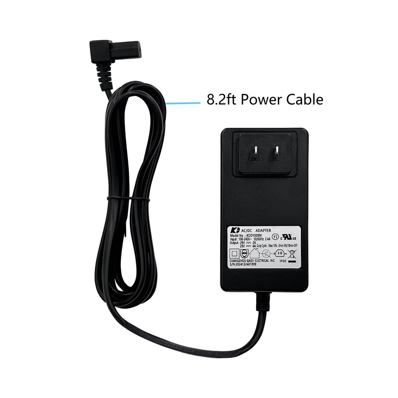 Power Recliner Kaidi Wall Power Supply Model KDDY008M 29V 2A