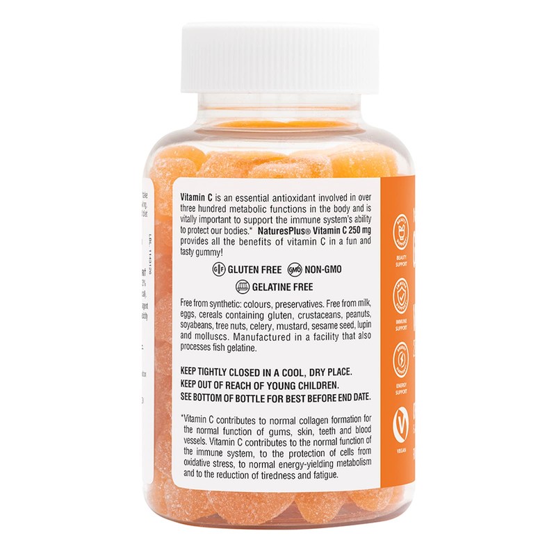 NaturesPlus Gummies Vitamin C Orange - Nutritious and Delicious Gummies