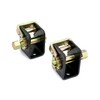 QWORK Lashing Winch, 2 Pack (1 Left, 1 Right) Lashing