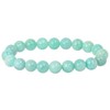 ELEDORO PowerBead Ladies Bracelet, String Gemstone Beads, 10 mm x