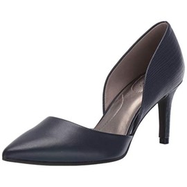 Bandolino Grenow Heel Navy Smooth/Lizard 8