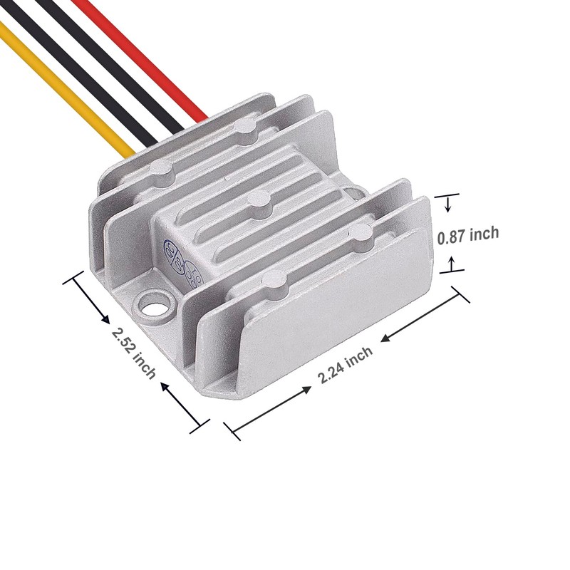 Valefod 12V 24V to 5V 10A 50W Step-Down Transformer DC