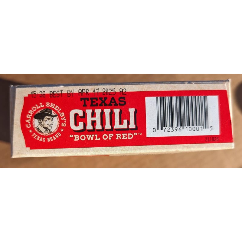 Carroll Shelby's Original Texas Chili Kit 3.65 Ounce (Pack of
