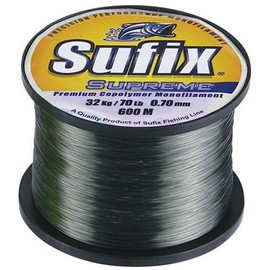 Sufix Supreme Green 1570m 10lbs 0.28mm Monofilament Line