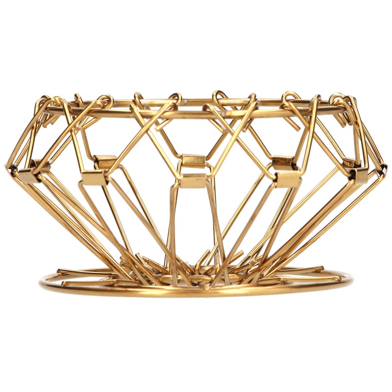 Pour Over Coffee Dripper 304 Stainless Steel Foldable Portable Drip