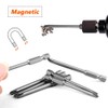 Mesee 8Pcs Long Cross Head Screwdriver Bits with 1/4 Inch