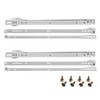 HELPMATE Roller Slide Guides 350 mm 2 Pairs Set of