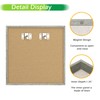 FrameWorks 8x8 Deep Shadow Box Frame, Wooden Display Case w.