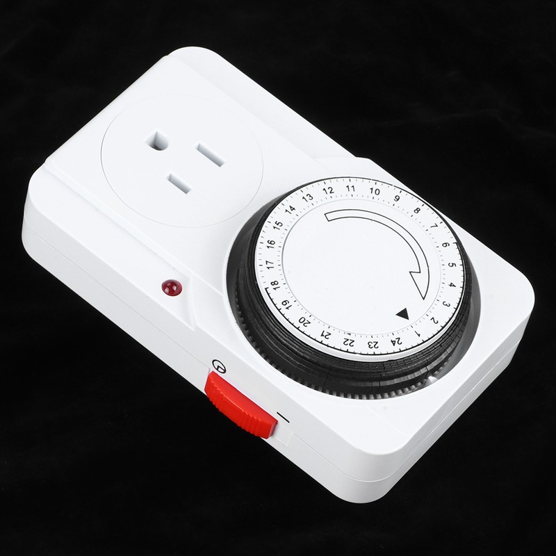 Mechanical Timer Socket 24‑Hour Cycle Timing Controller Socket Home Supplies