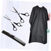 Healvian 1 Set Teeth Cut Scissors Shoe Covers for Hairdressers