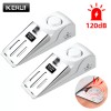 KERUI 2 Pack Security Door Stop Alarm 120DB Hotel Home