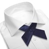 Concitor - Corbata cruzada para el cuello para mujer o