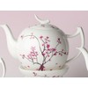 Teapot Cherry Blossom White with Cherry Blossoms 0.4 Litres Bone China TeaLogic