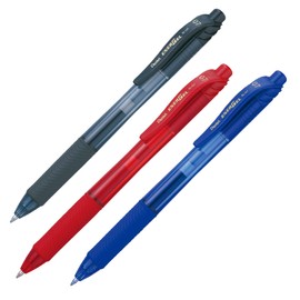 Pentel De México Bl107Bp3-M Bol Energel X, Colores Surtidos, 0.7 Mm Blíster 3 Piezas,,, Pack Of/Paquete De 3