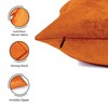 Encasa Christmas New Year VELVET Cushion Covers 2pc Set (40x40