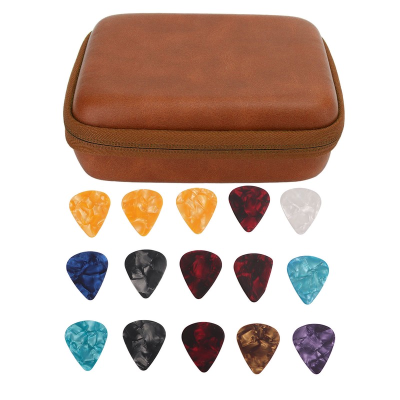 Guitar Pick Bag Set Large Space Waterproof Good Protection EVA