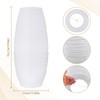 Fenteer Rice Paper Floor Lamp Shade Simple Floor Lampshade Foldable