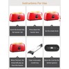 Toaster 4 Slice,KOTIAN Retro Long Slot Toasters with Countdown Timer,Stainless