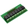 Electronics-Salon 8 Channel 10Amp SPDT Power Relay Module Board (Operating