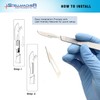 STELLMACHER 38 Pcs Suture Practice Kit Complete Kit for Medical