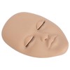 Eyelash Extension Face Mannequin 3 Pairs Removable Eyelids Single Layer