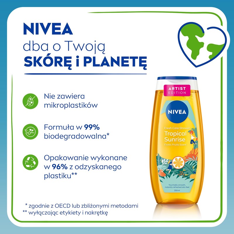 NIVEA Exotic Feeling Shower Gel 250 ml