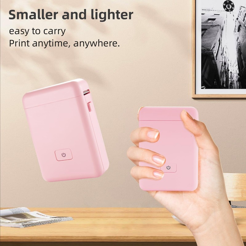 vretti Label Printer with Tape, HP2 Portable Bluetooth Label Printer