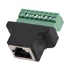 Terminal de Tornillo RJ45, Conector RJ45 Hembra de DVR Ethernet