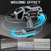 Welding Machine,Portable ARC Welder Machine Gun,IGBT Standing Handheld Welding Machine,