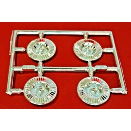 AMT 1957 Ford Thunderbird Wheel Covers 1/16