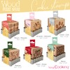 ScrapCooking 5124 Cat Wooden Baking Stamp with 1 Cookie &