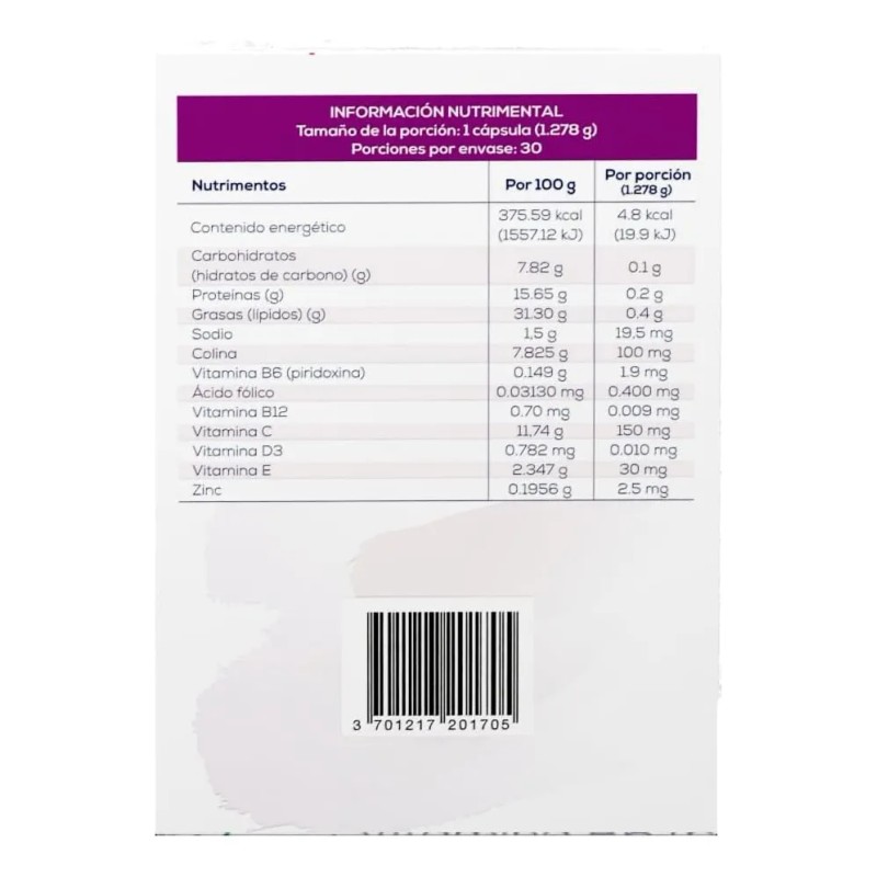 Ogestan Pré Suplemento Alimenticio Caja C/30 Capsulas Sin Sabor