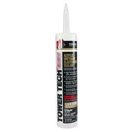 Tower Sealants TS-00130 10.1 fl-Ounce Tower Tech 2 Acrylic Urethane Sealant, Clear