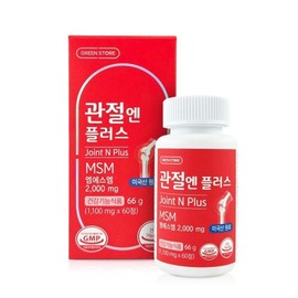 Green Store Joint N Plus MSM, 60 tablets, 1 unit / 그린스토어 관절엔플러스 MSM, 60정, 1개