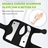 Shappy Bowling Wrist Support Brace with Thumb Spica Splint Right