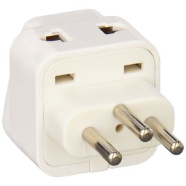 CKITZE BA-11AN Grounded Universal 2 in 1 Plug Adapter Type J for Switzerland & more - CE Certified