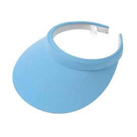 ZYWQ Sun Visor Hat Sports, Sun Visor Hats Women Men Clip On Wide Brim Visors Hat Outdoor Sports Golf Beach Travel Tennis Caps(Blue)