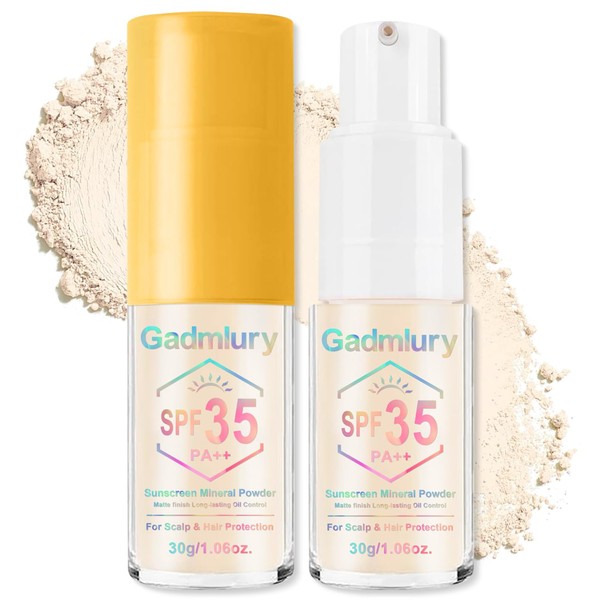 Mineral Sunscreen Powder, for Scalp & Hair, 0.71 Oz. SPF