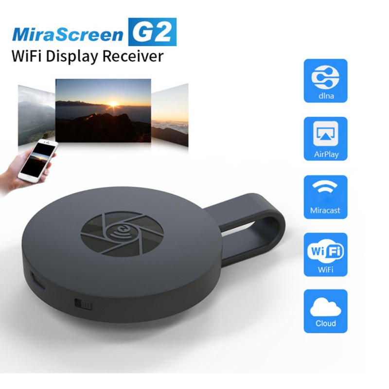 G20 Mirascreen 1080P Wireless WiFi Display TV HDMI Dongle Media
