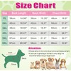 Oslueidy Waterproof Dog Coats with Harness, Winter Warm Dog Jacket,