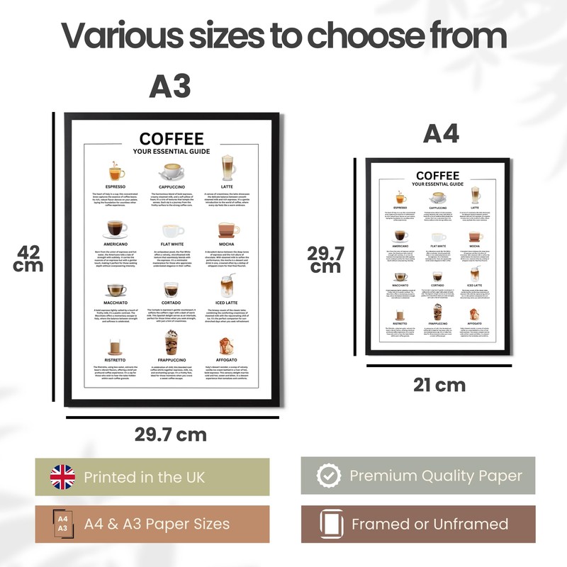 State Media Vision Coffee Your Essential Guide Poster - 12