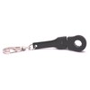 GT//Rotors 10mm Black Ratchet Wrench Keychain Key Ring (Black with