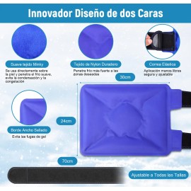 Compresa Fria Rodilla Compresas De Gel Frío Calor Para Dolor