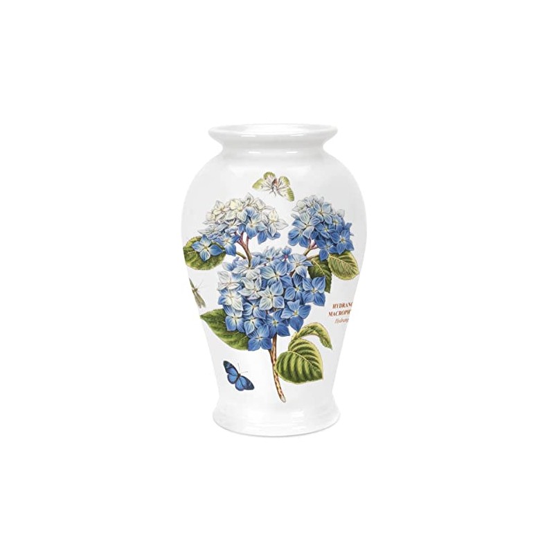 Portmeirion BGJC58050 Canton Ceramic Hydrangea Vase 8"