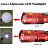 Linterna LED de 3 modos para acampar, senderismo, emergencia, color