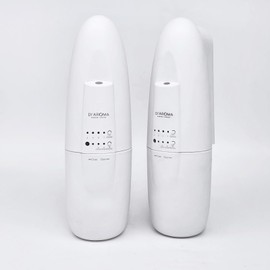 Di'Aroma Plug in Waterless Diffuser, Fragrance Diffuser Essential Oil Diffuser | Nanotechnology | Up to 500 Sq.Ft | Essential Oil Diffuser - Creates Pure, Clean Dry Mist Scent (2 Pack of White)